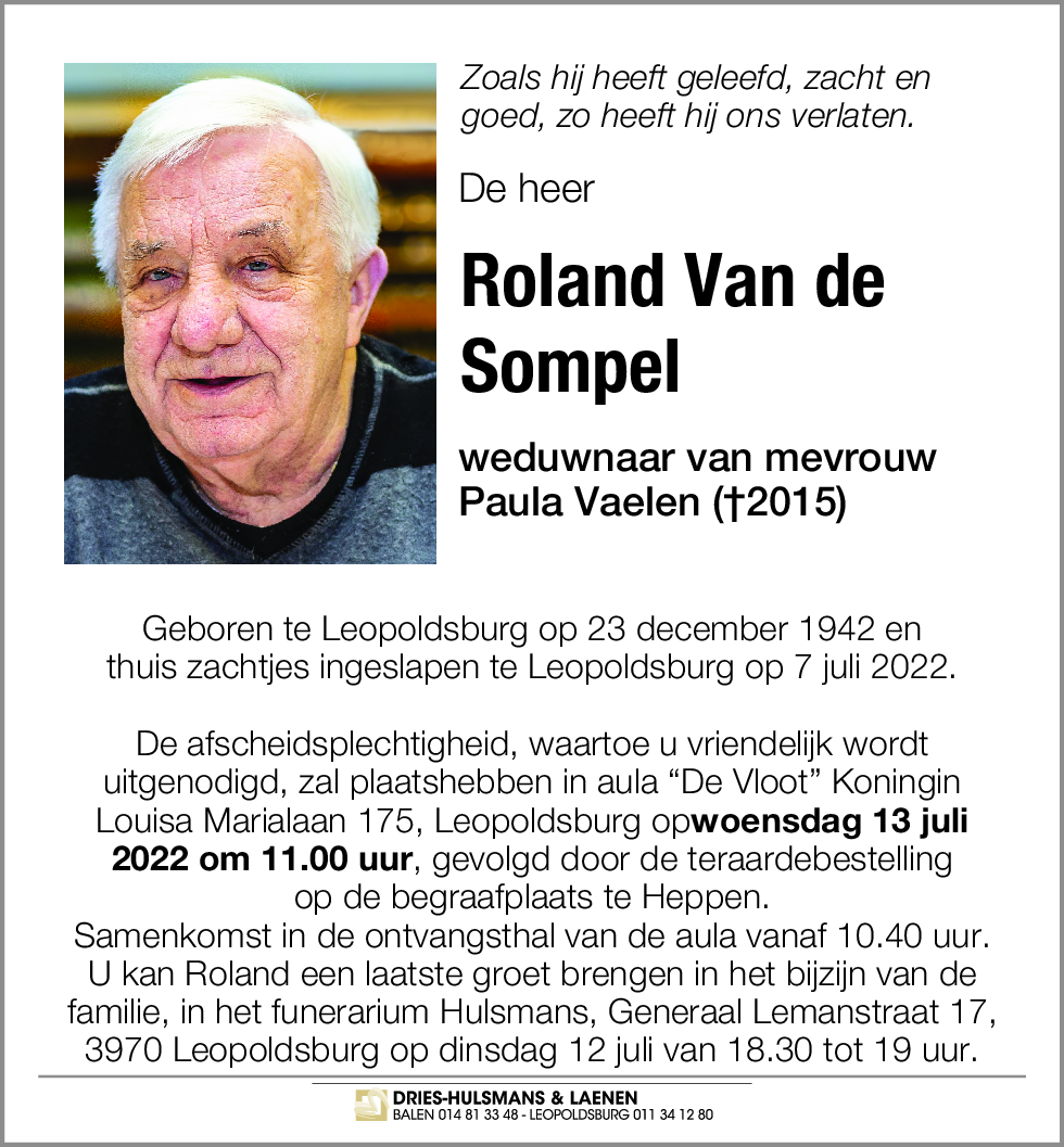 Roland Van de Sompel