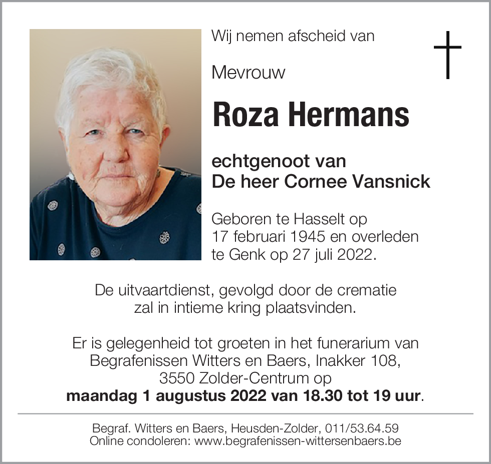 Roza Hermans