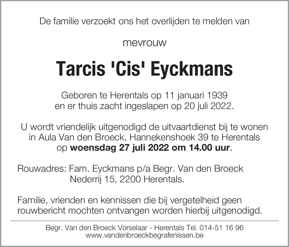 Tarcis Eyckmans