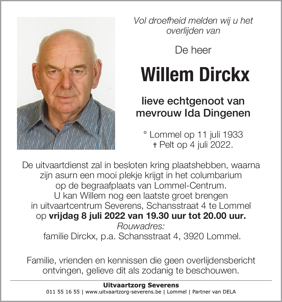 Willem Dirckx