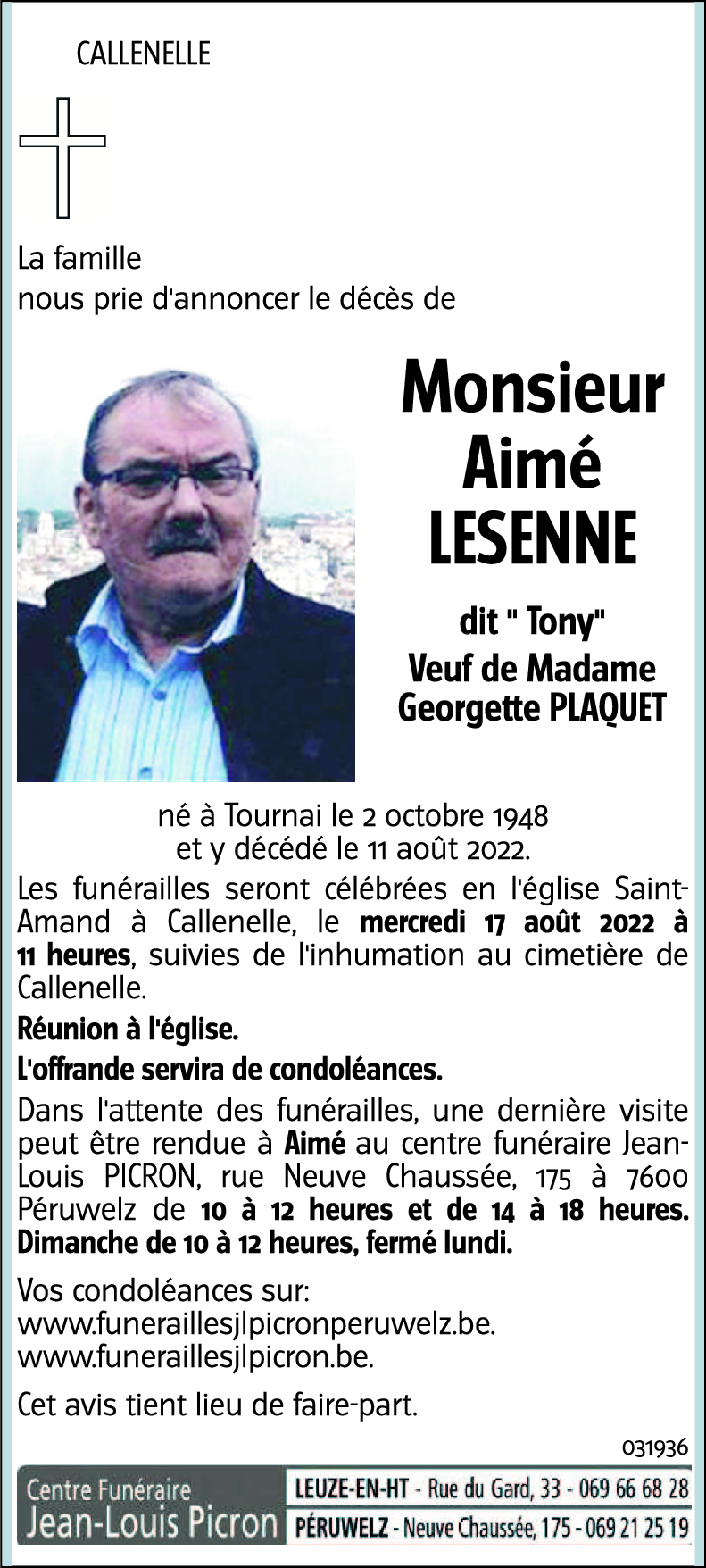 Aimé LESENNE