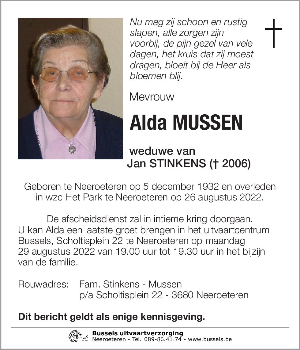 Alda MUSSEN
