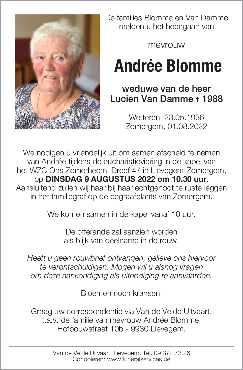 Andrée Blomme