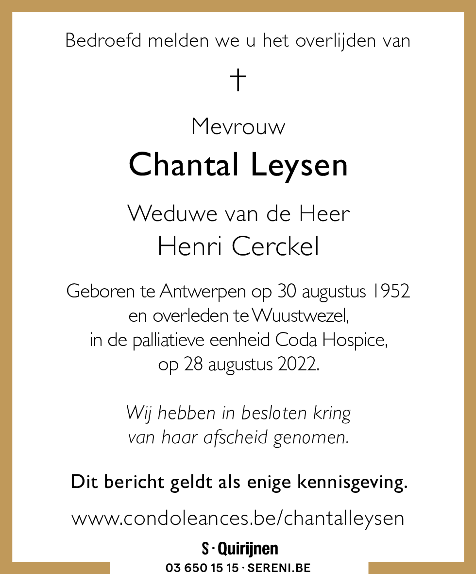 Chantal Leysen300819