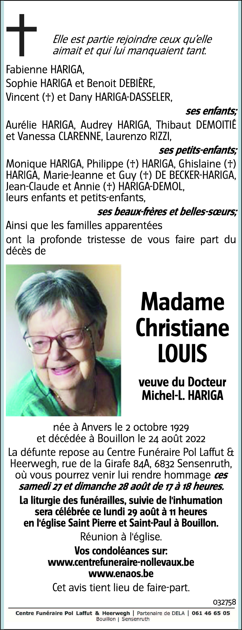 Christiane LOUIS