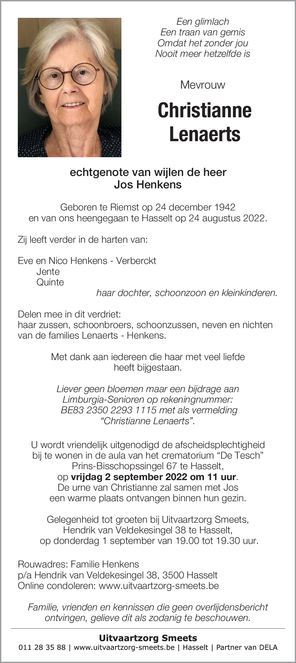 Christianne Lenaerts