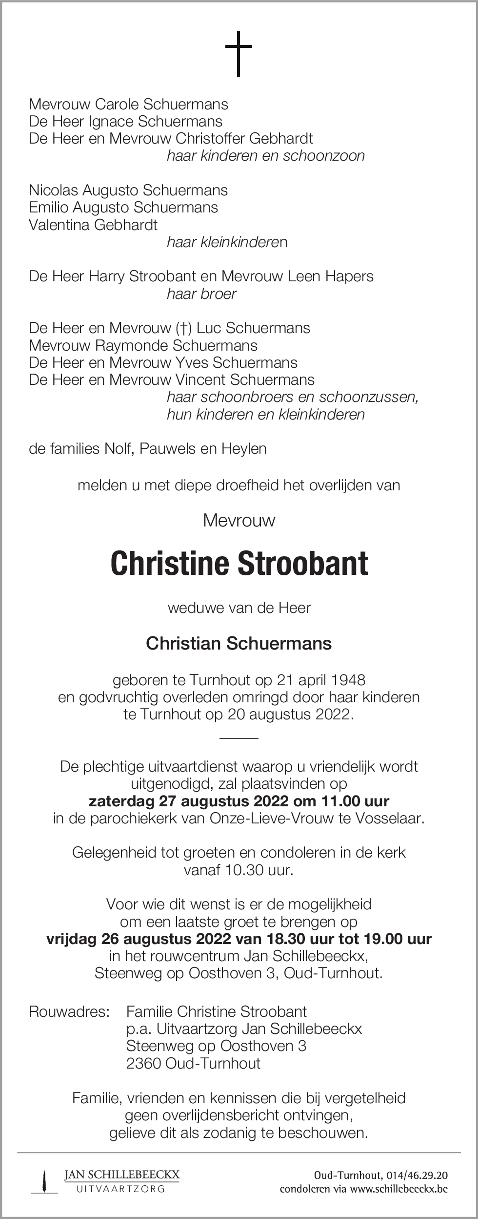 Christine Stroobant