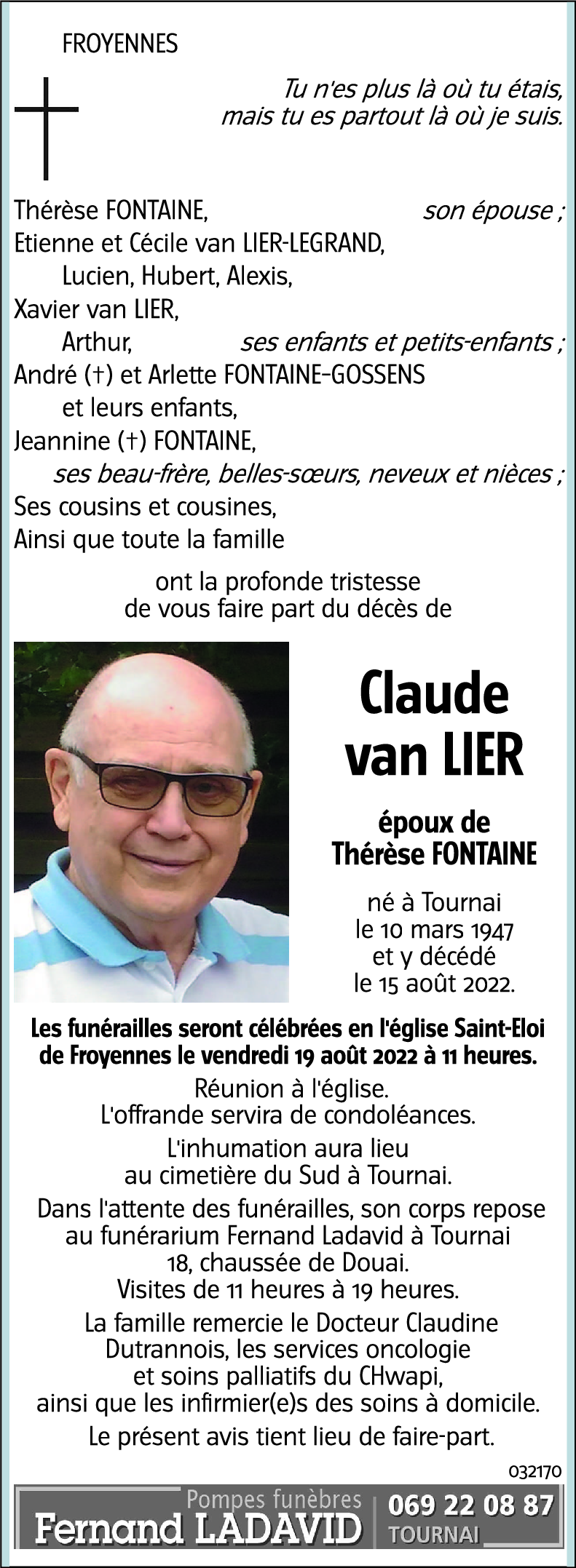 Claude van LIER