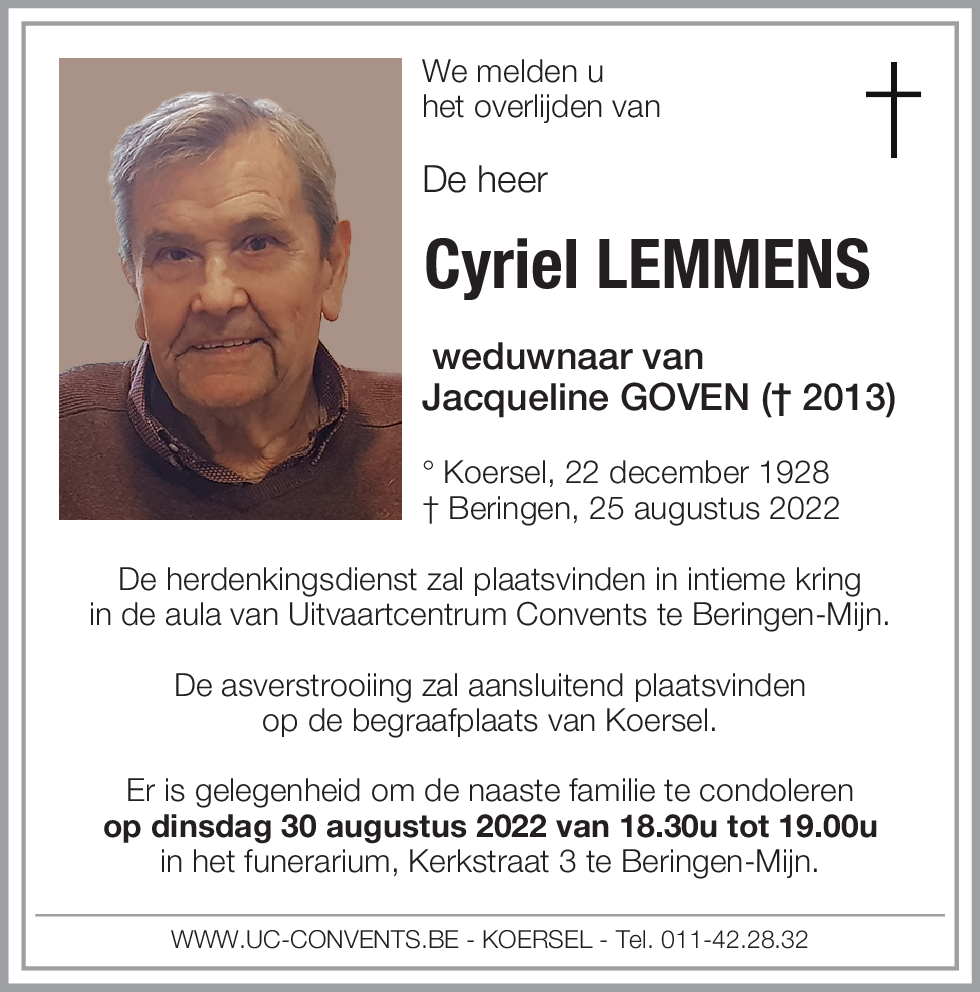 Cyriel Lemmens