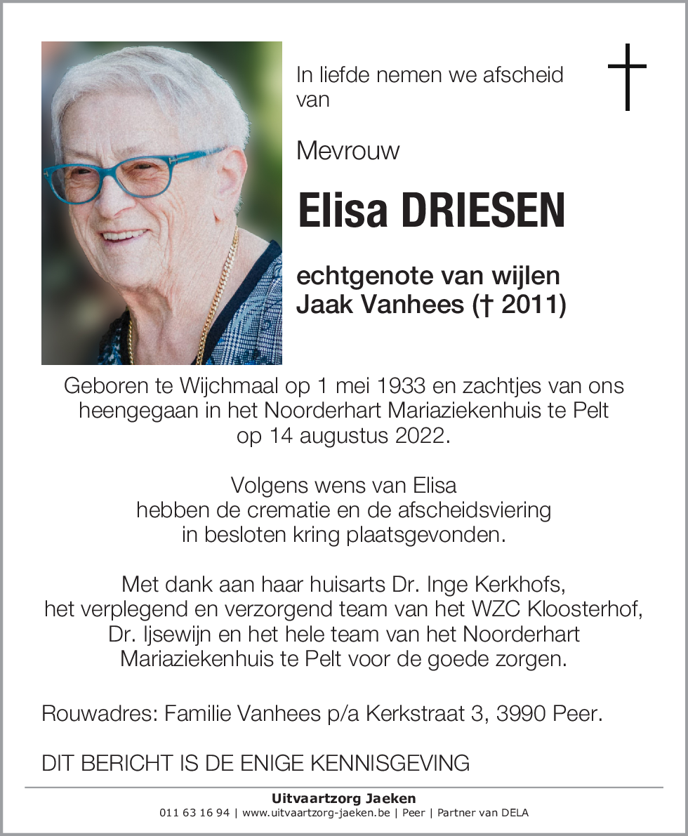 Elisa Driesen