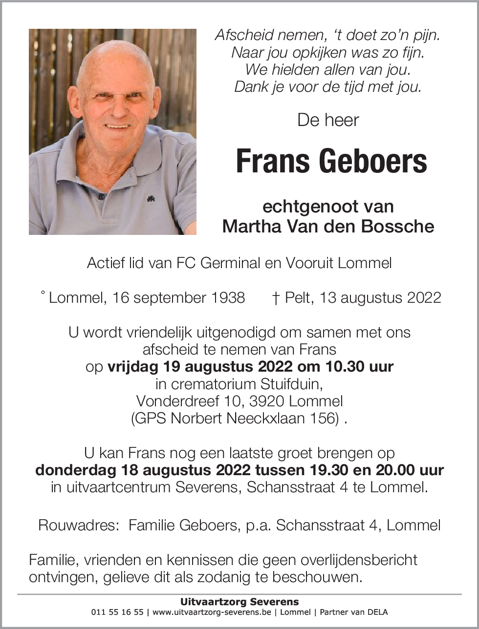 Frans Geboers