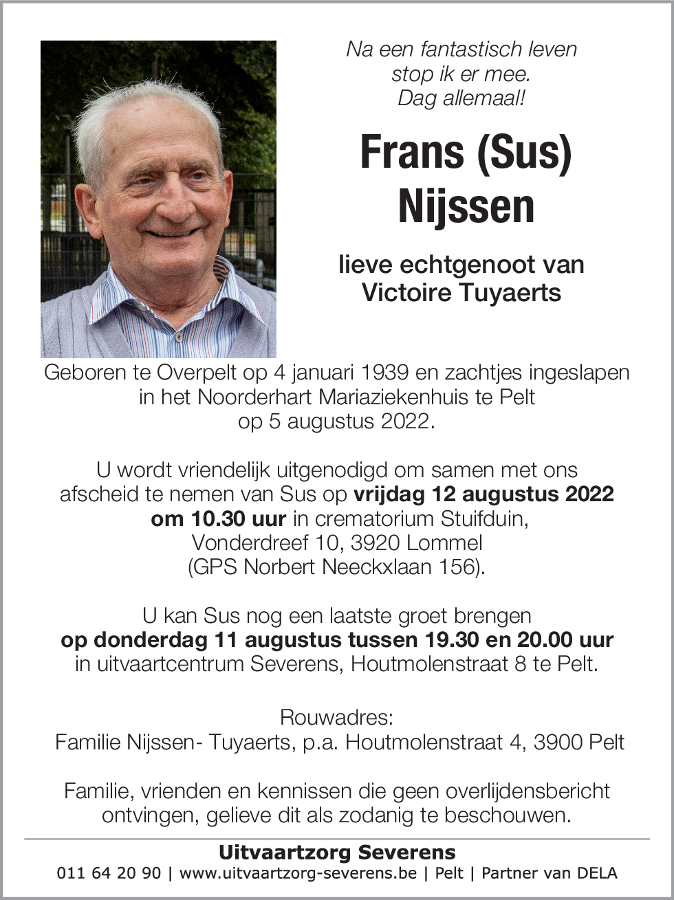 Frans Nijssen
