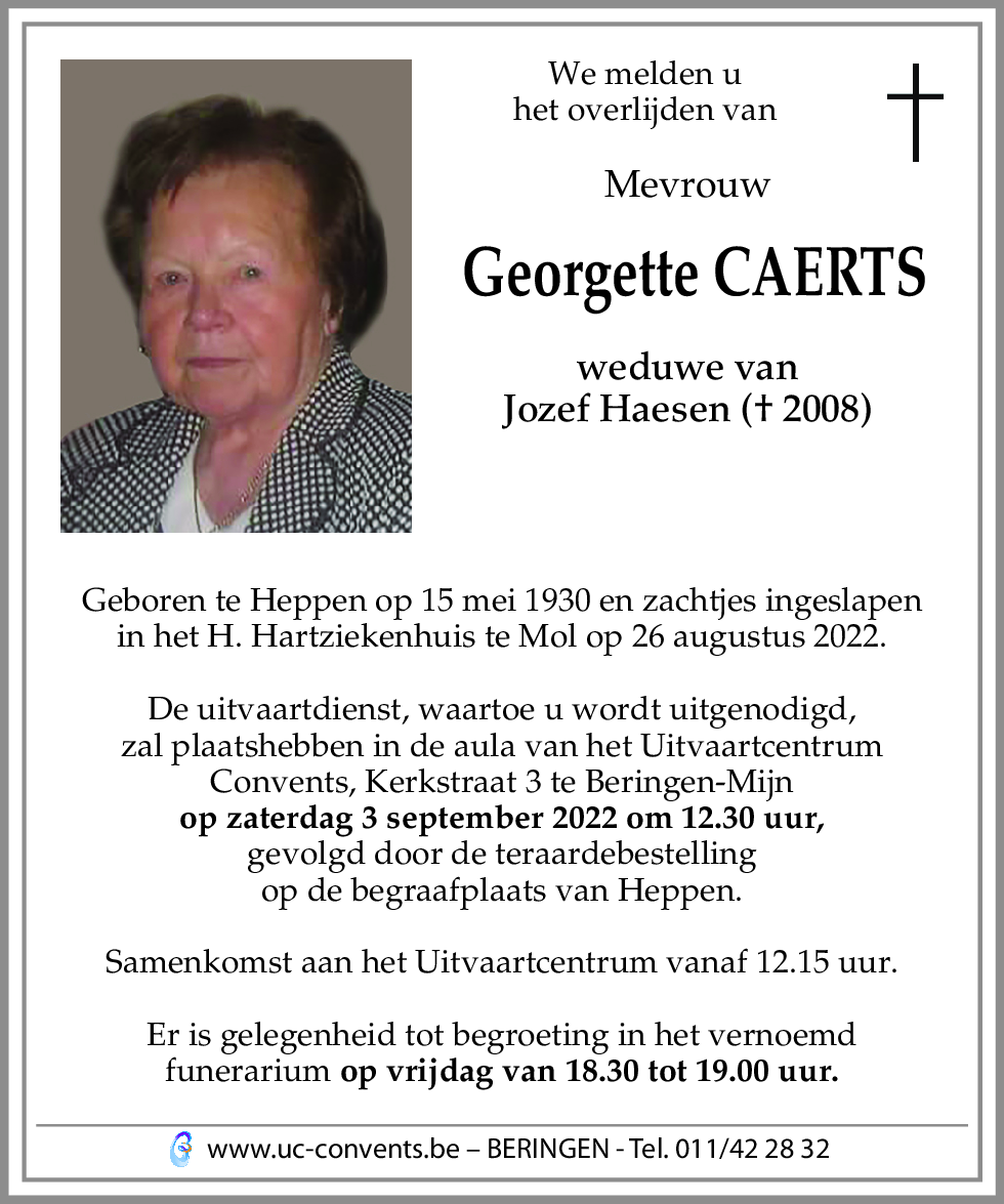 Georgette Caerts