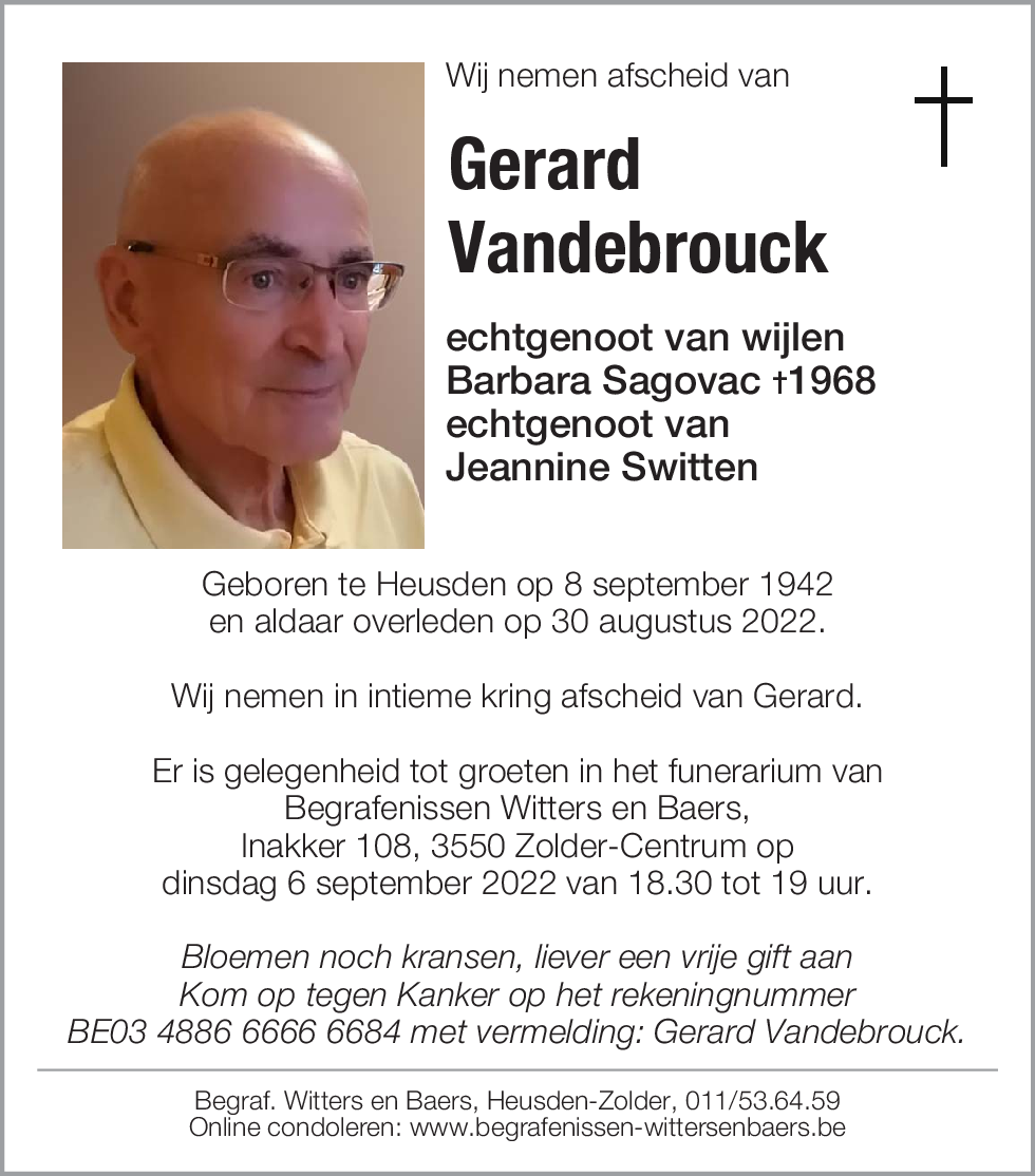 Gerard Vandebrouck