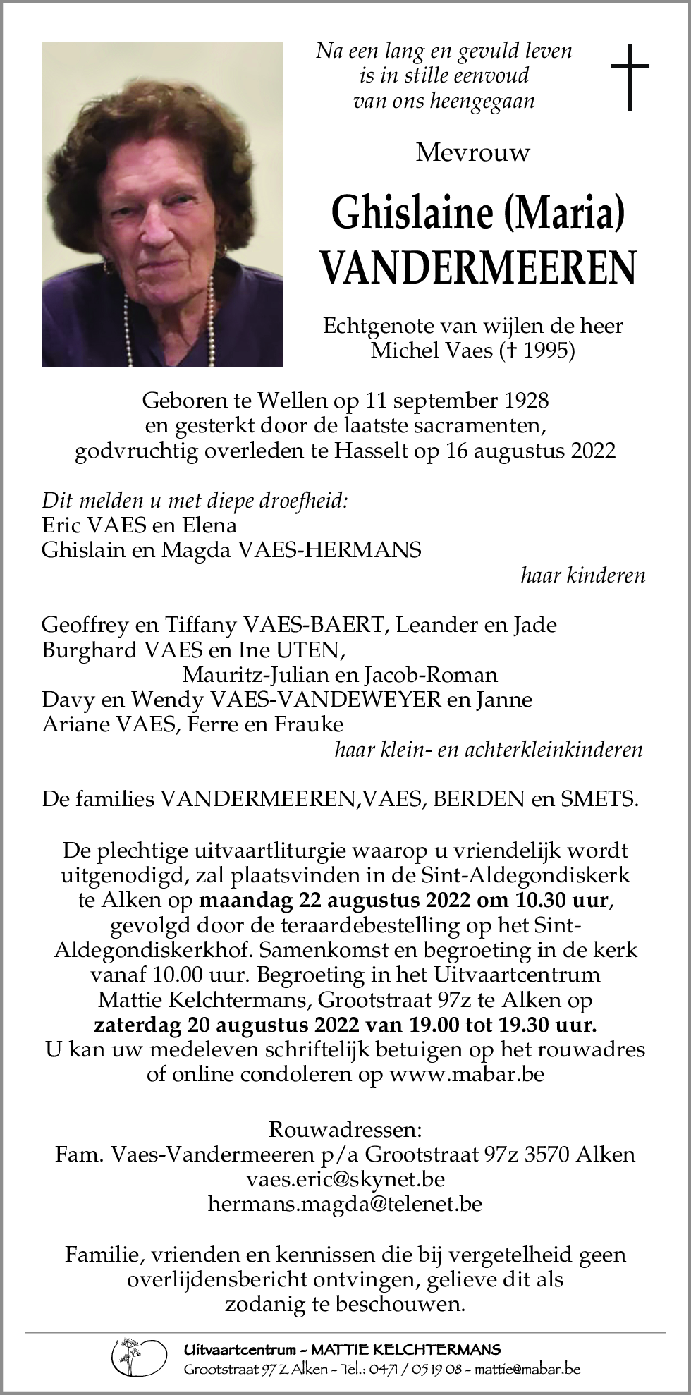 Ghislaine Vandermeeren