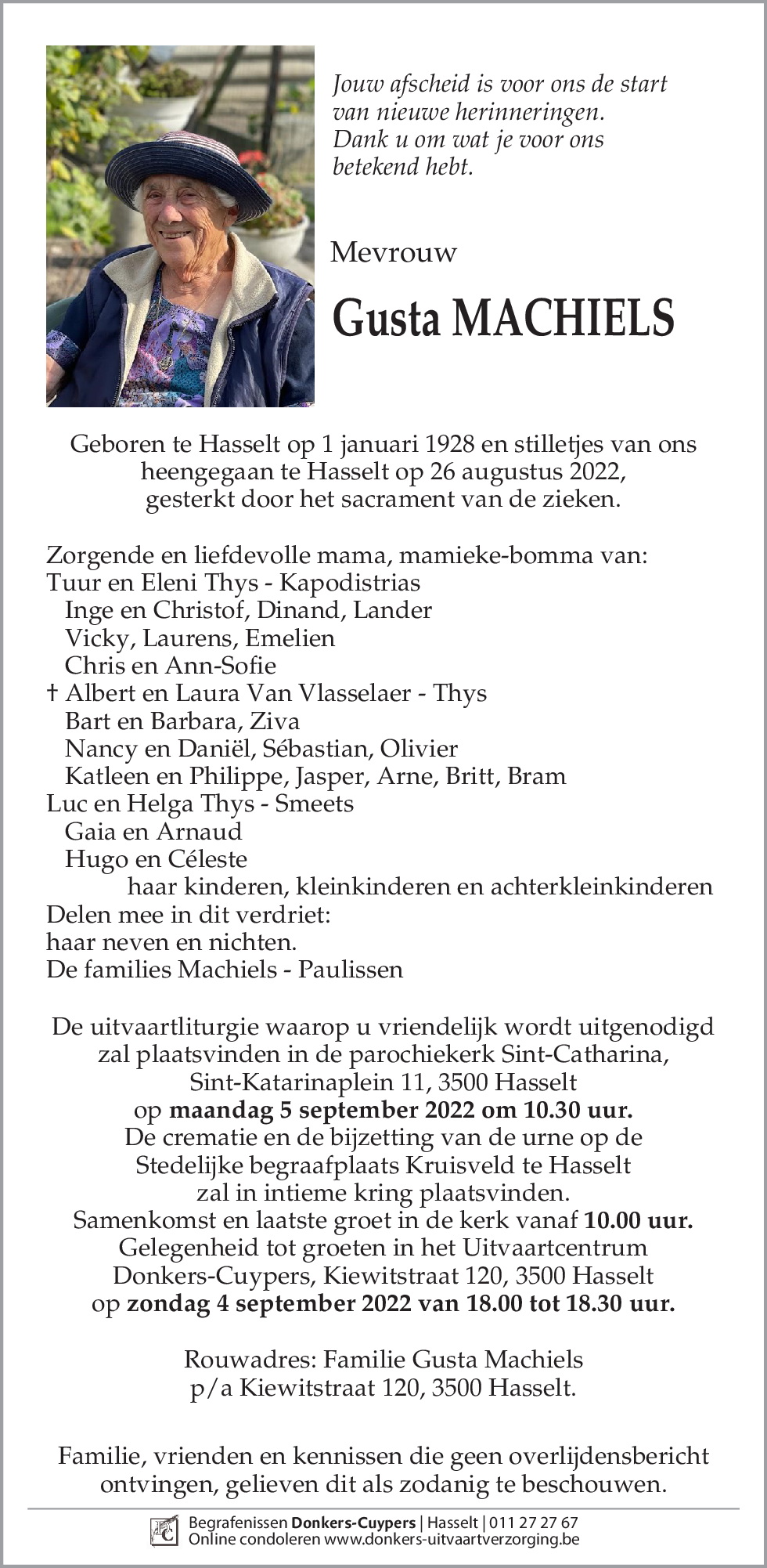 Gusta Machiels