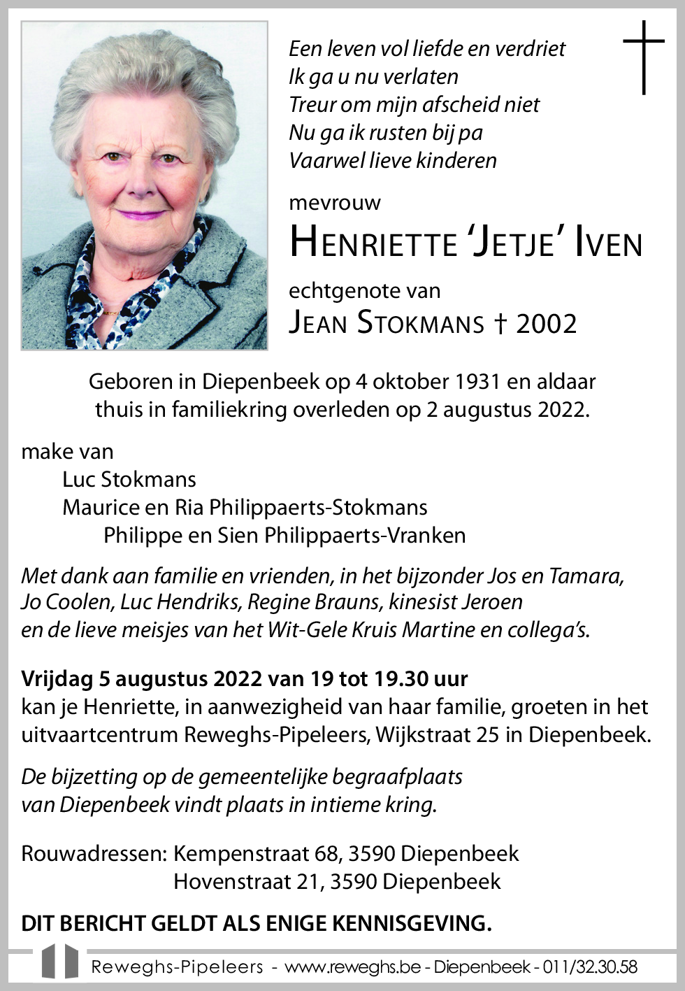 Henriette 'Jetje' Iven
