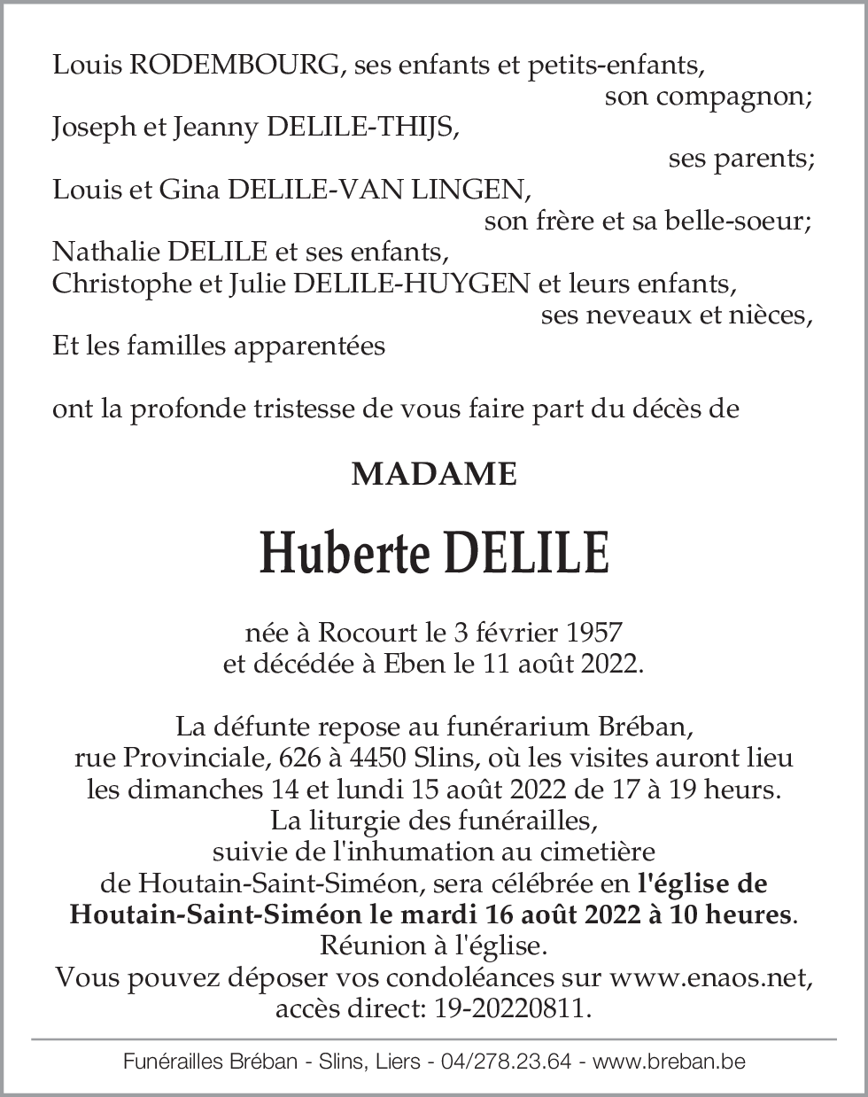 Huberte Delile