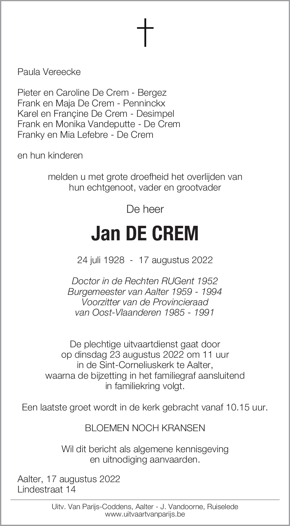 Jan De Crem