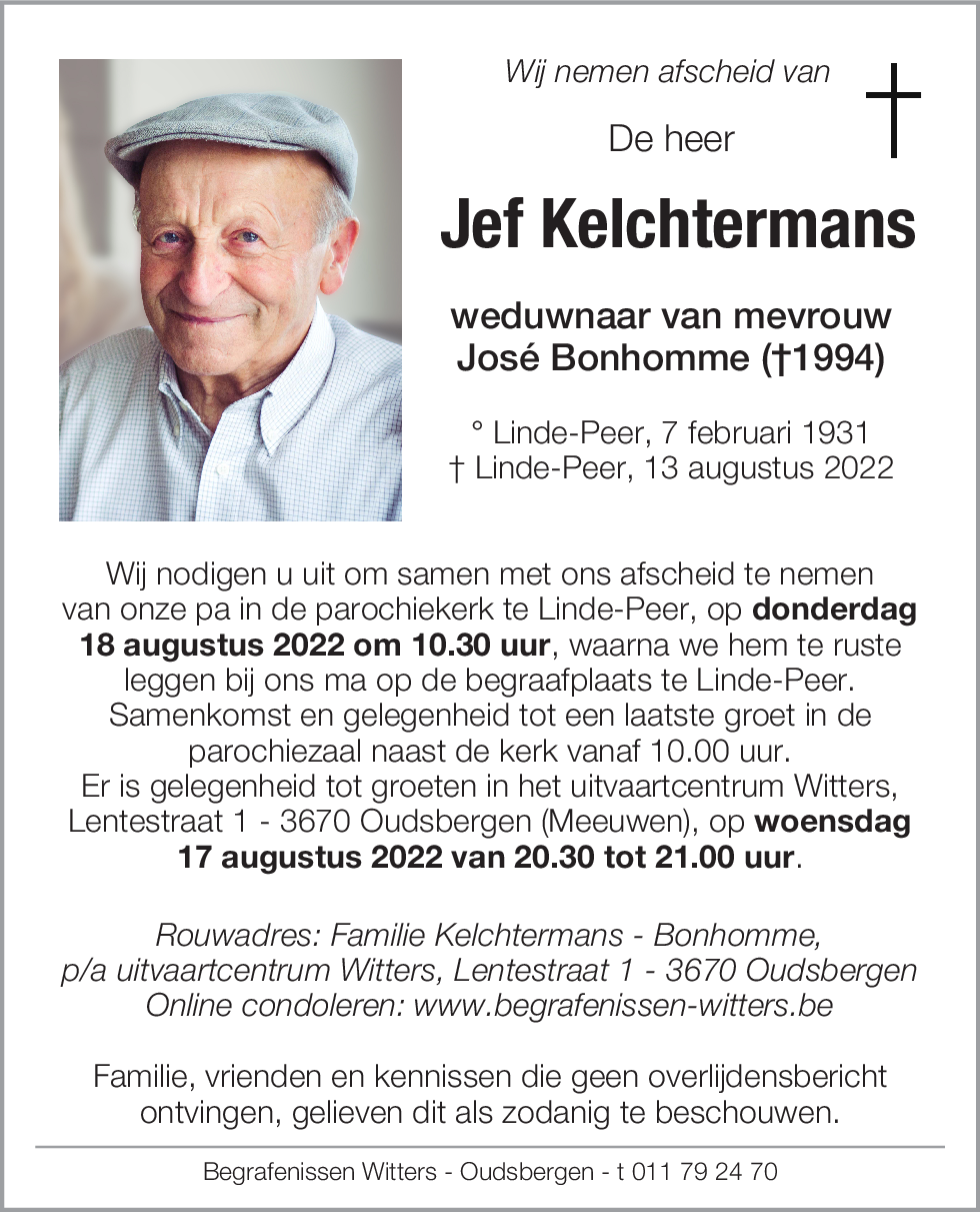 Jef Kelchtermans