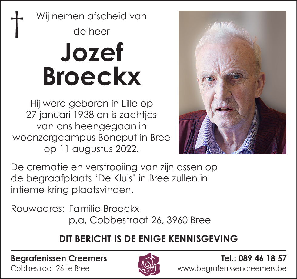 Jozef Broeckx