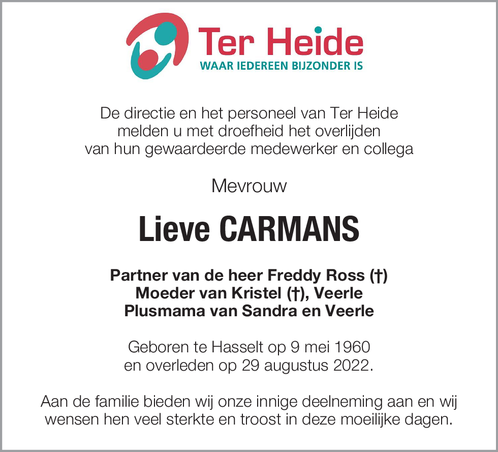 Lieve Carmans