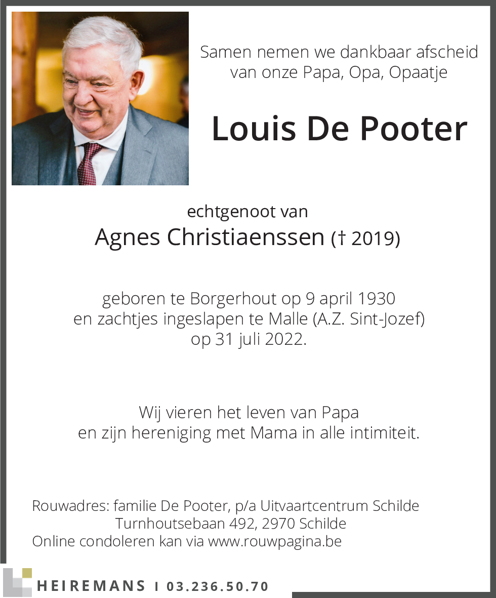 Louis De Pooter
