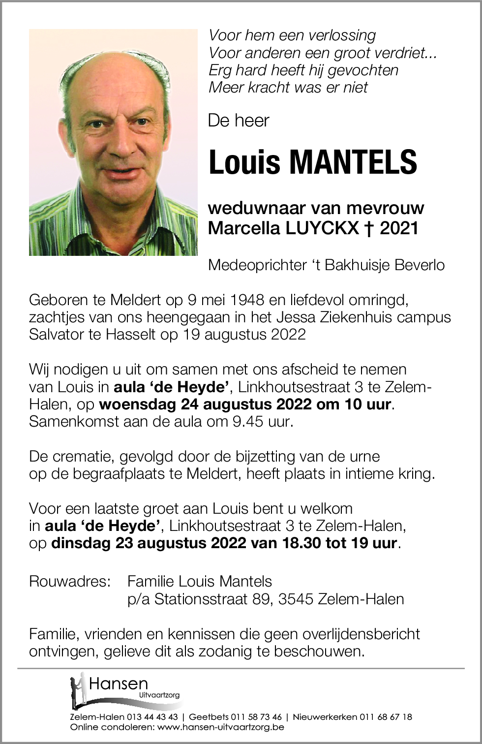 Louis MANTELS