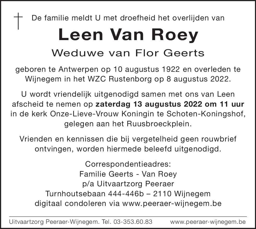 Maria Magdalena Van Roey