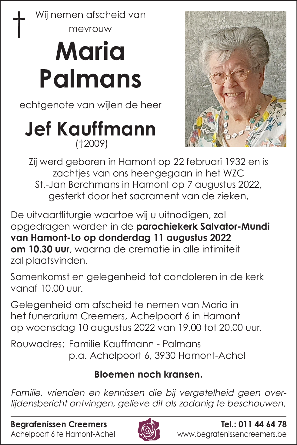 Maria Palmans