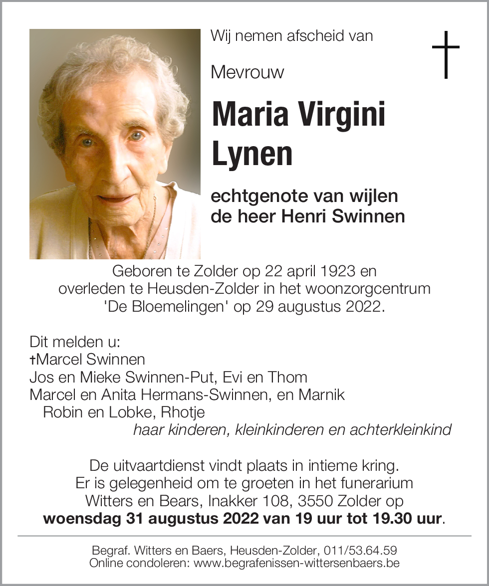 Maria Virgini Lijnen
