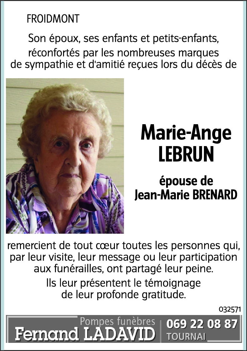 Marie-Ange LEBRUN