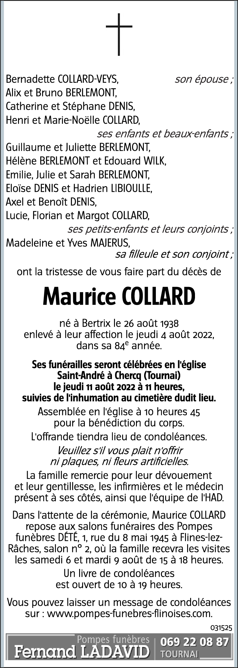 Maurice COLLARD