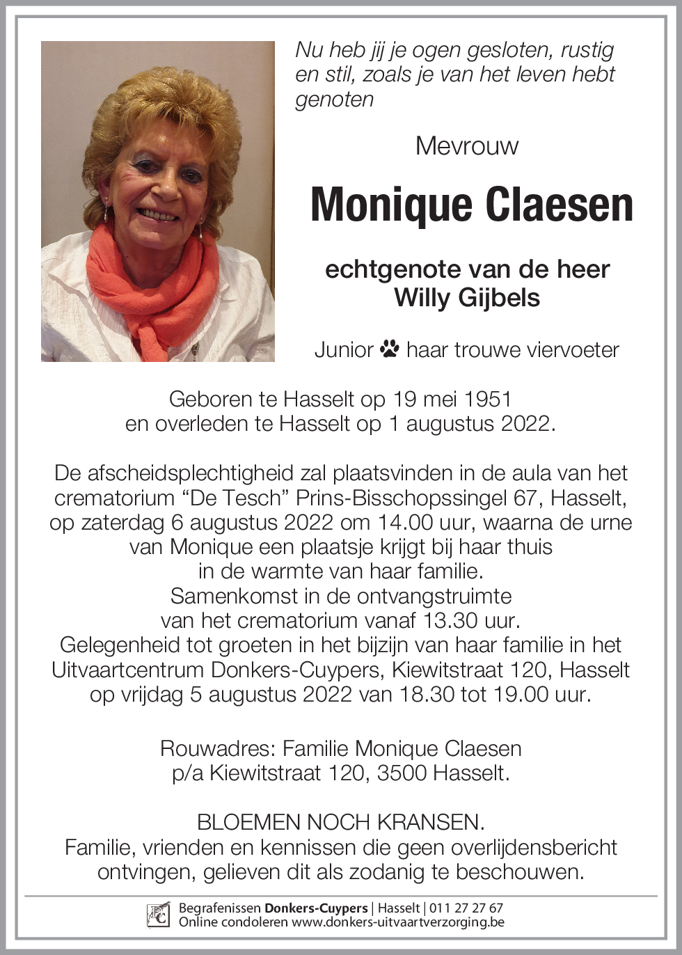 Monique Claesen