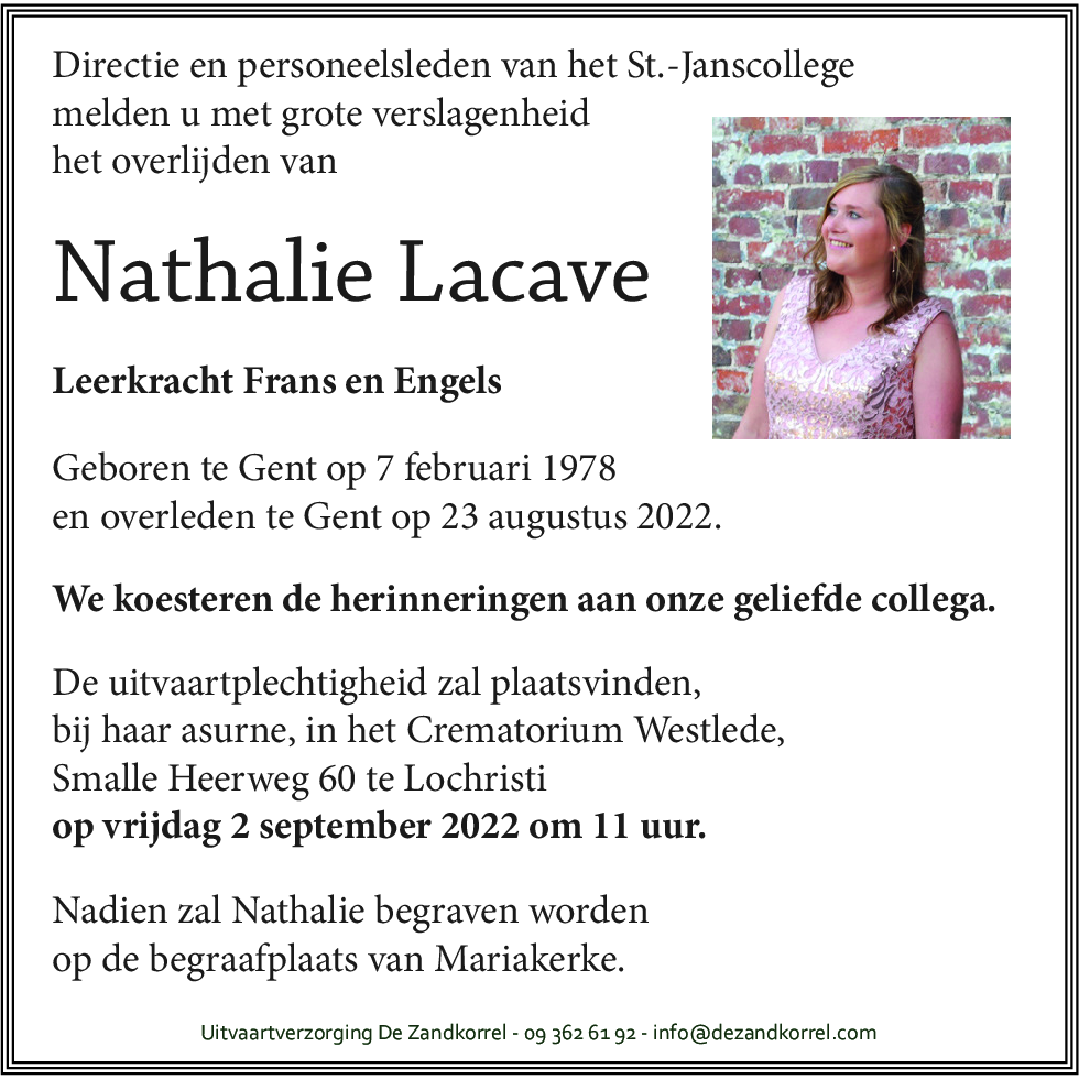 Nathalie Lacave