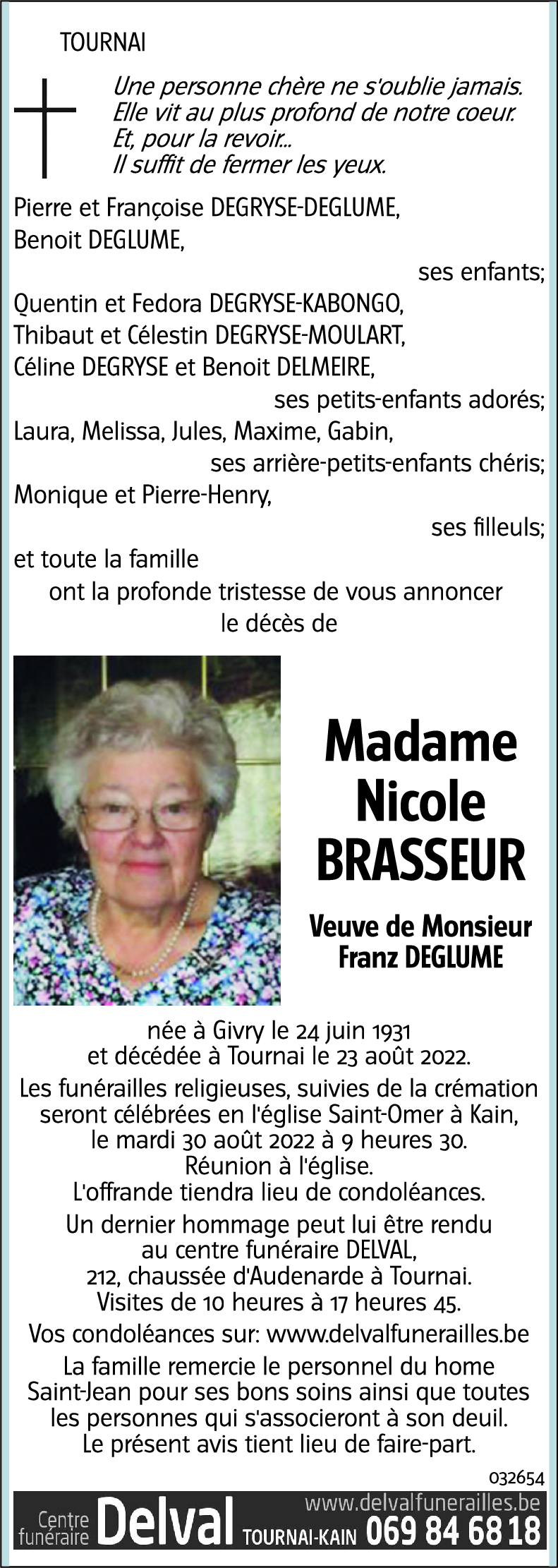 Nicole BRASSEUR
