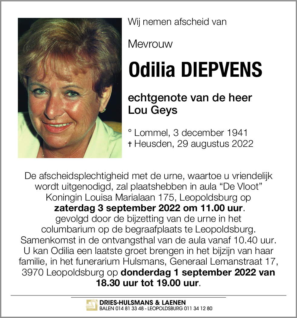 Odilia Diepvens