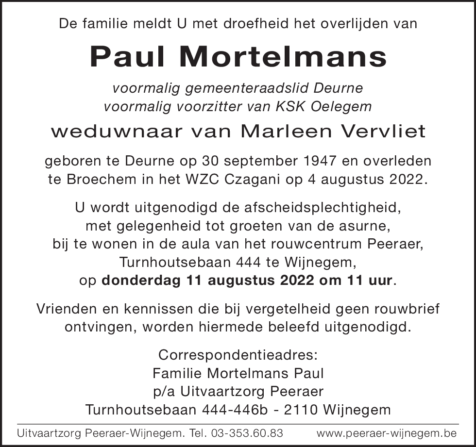 Paul Mortelmans
