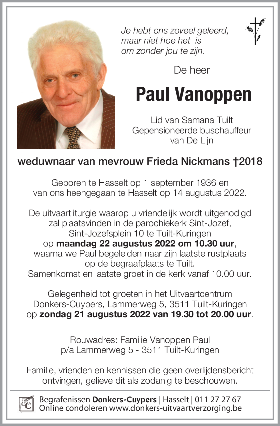 Paul Vanoppen