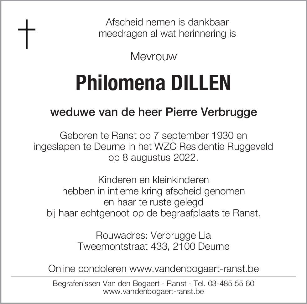 Philomena Dillen