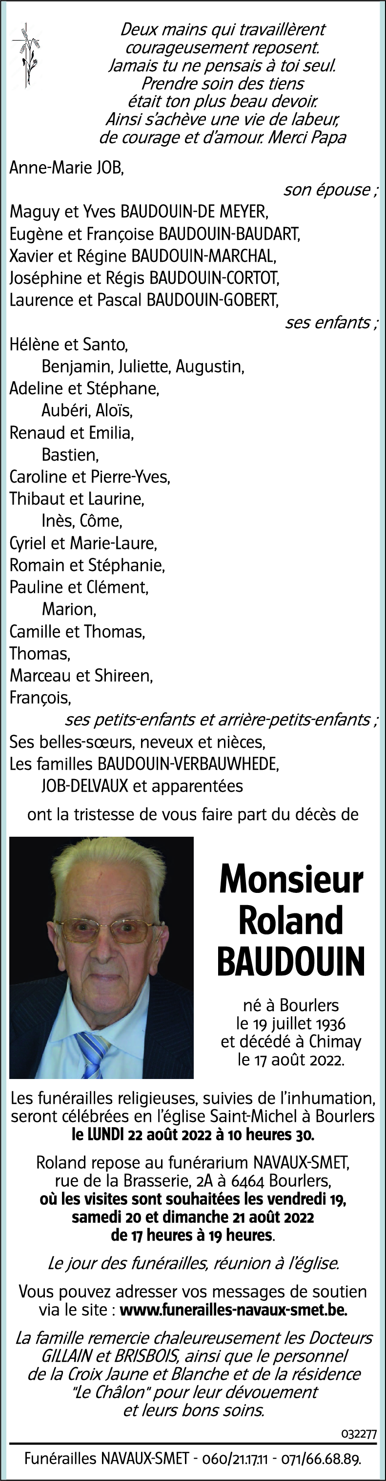 Roland BAUDOUIN