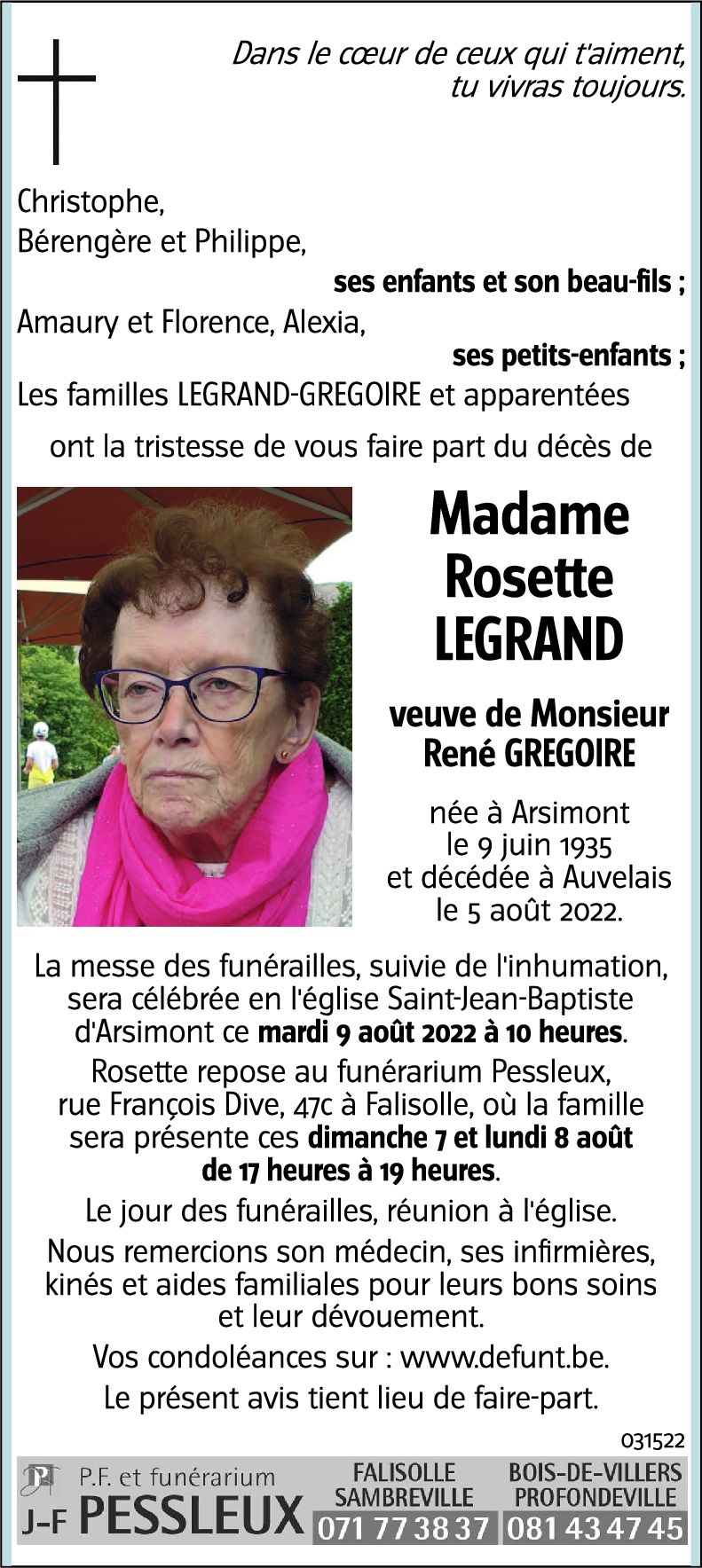 Rosette LEGRAND