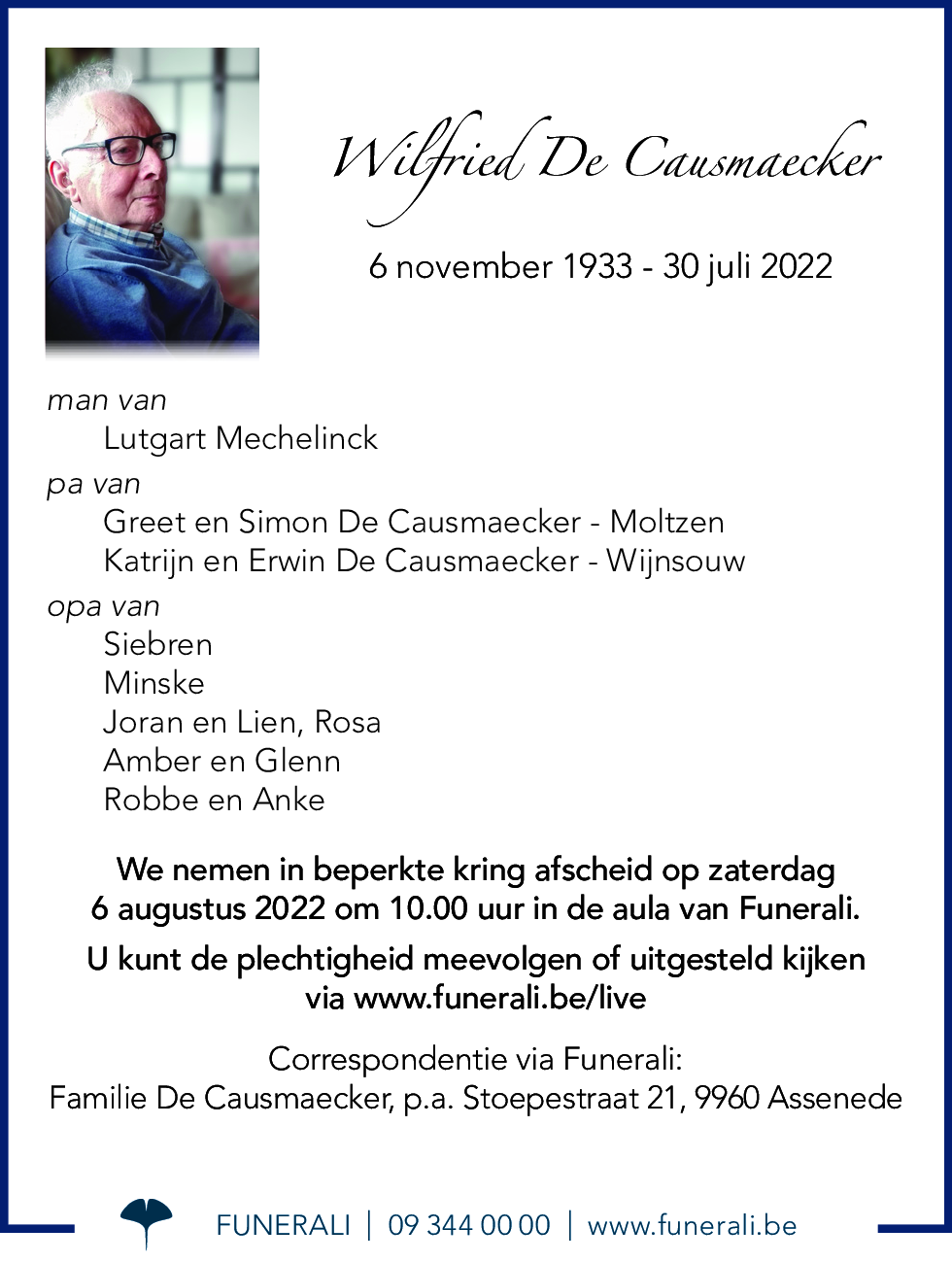 Wilfried De Causmaecker