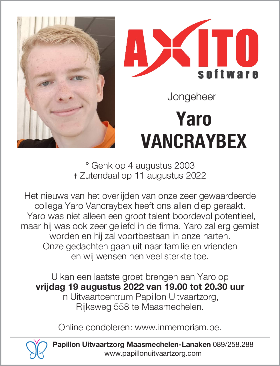 Yaro Vancraybex