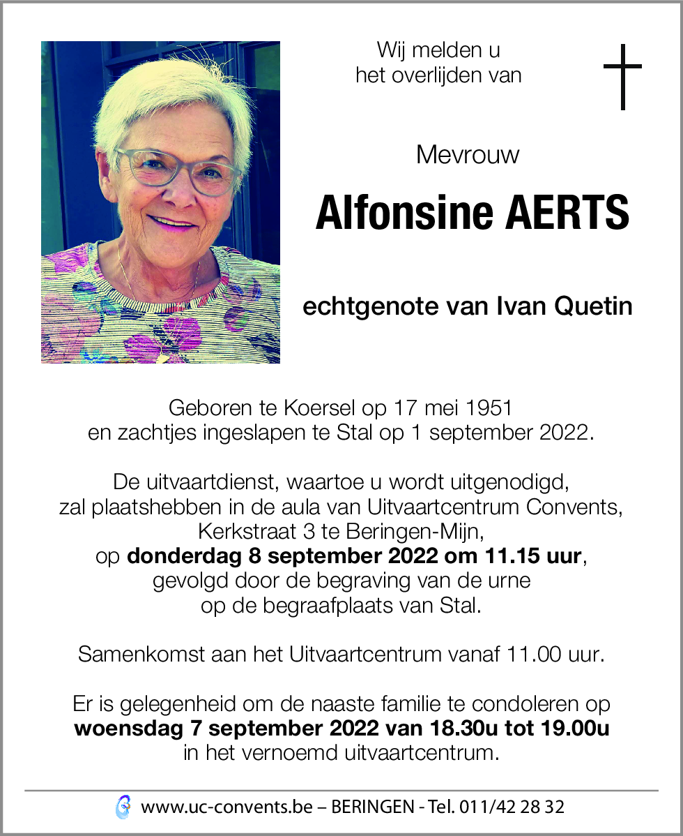 Alfonsine Aerts