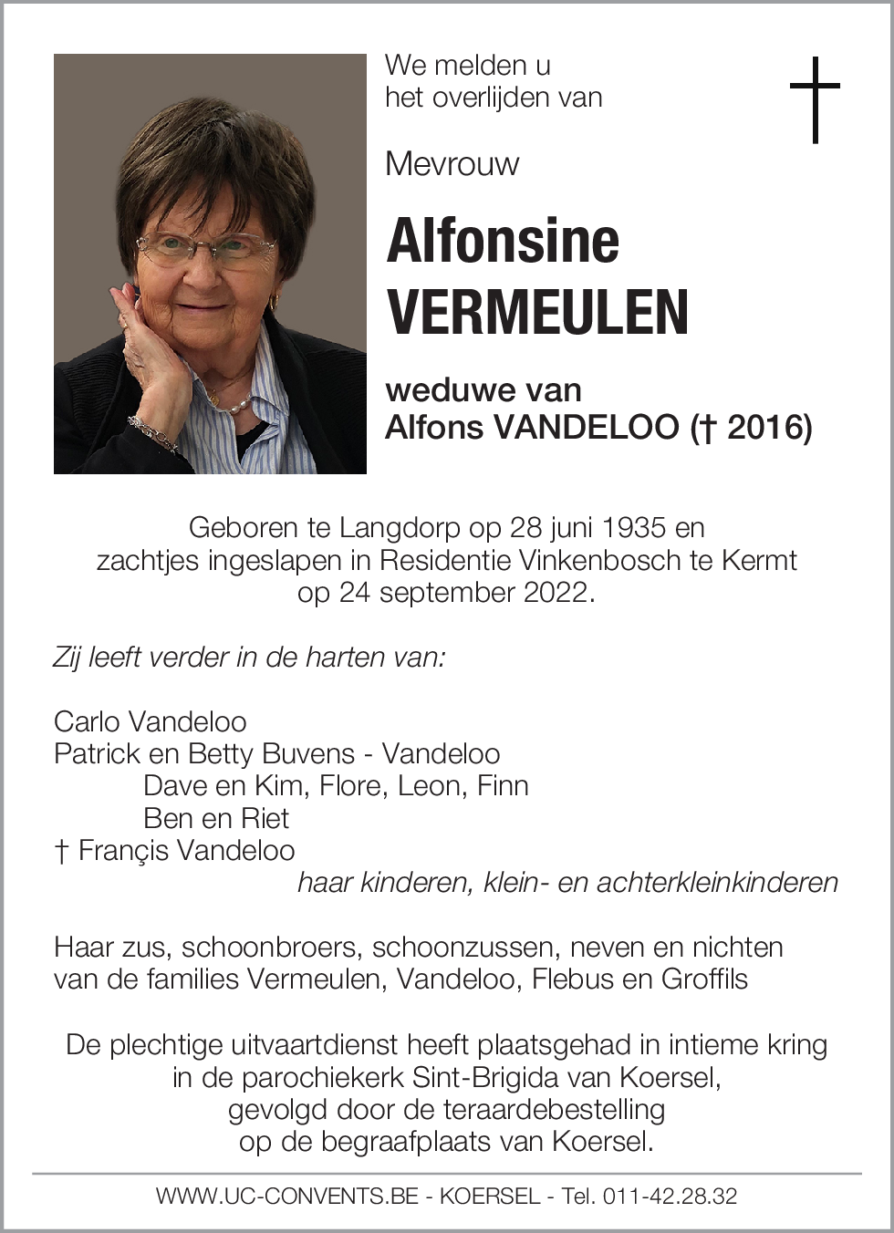 Alfonsine Vermeulen