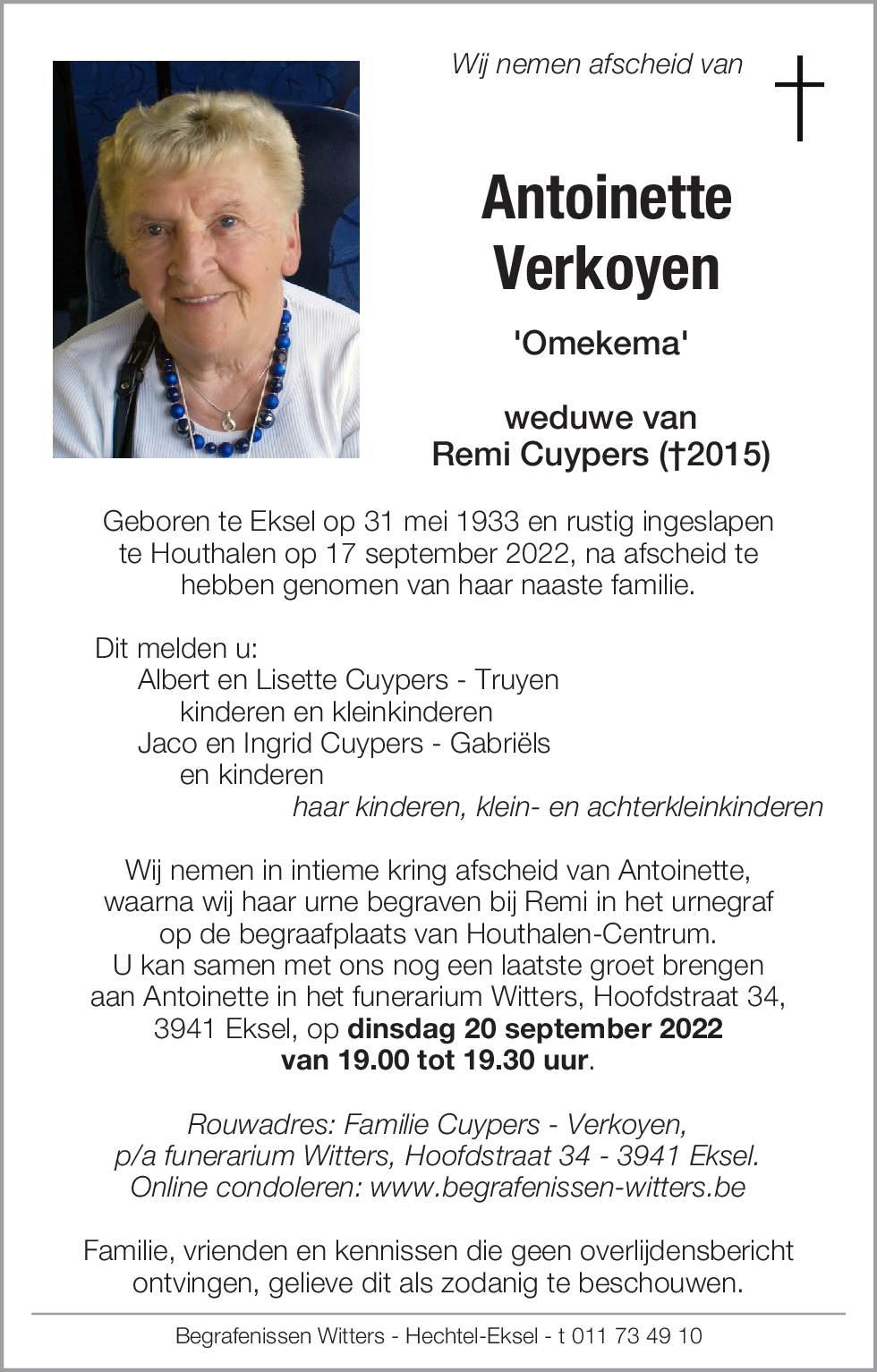 Antoinette Verkoyen