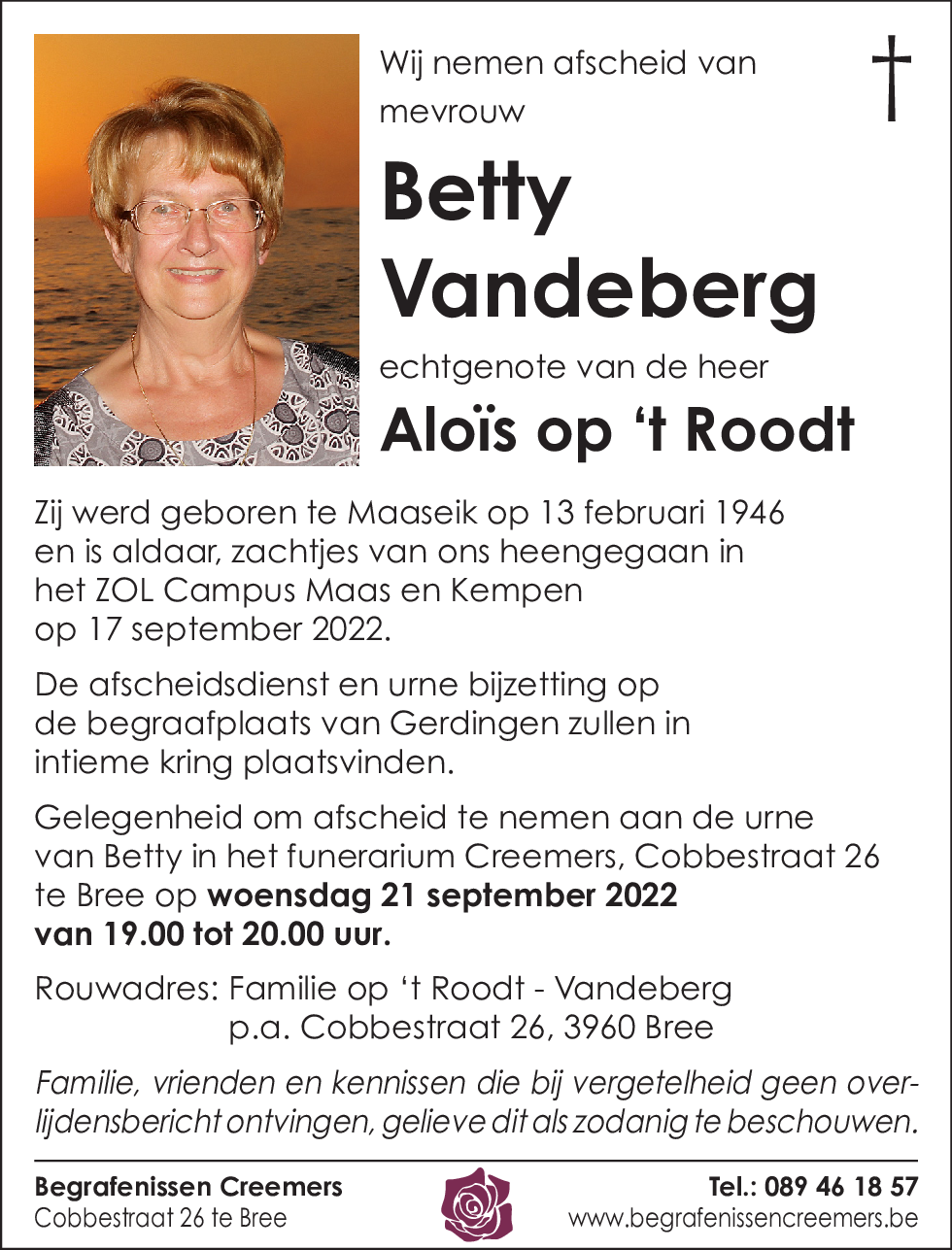 Betty Vandeberg