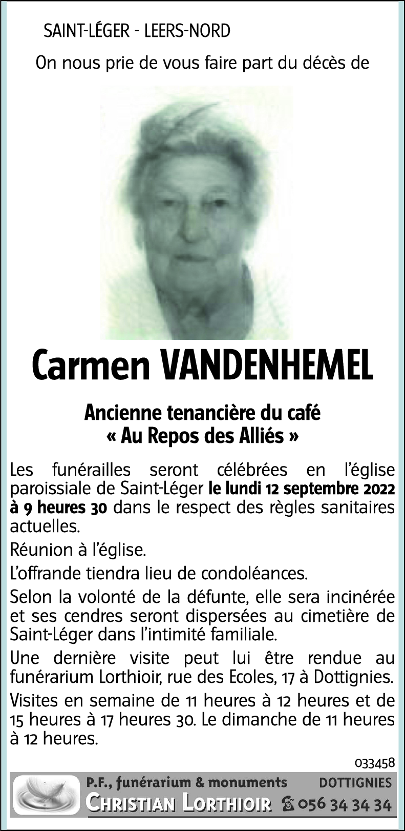 Carmen Vandenhemel