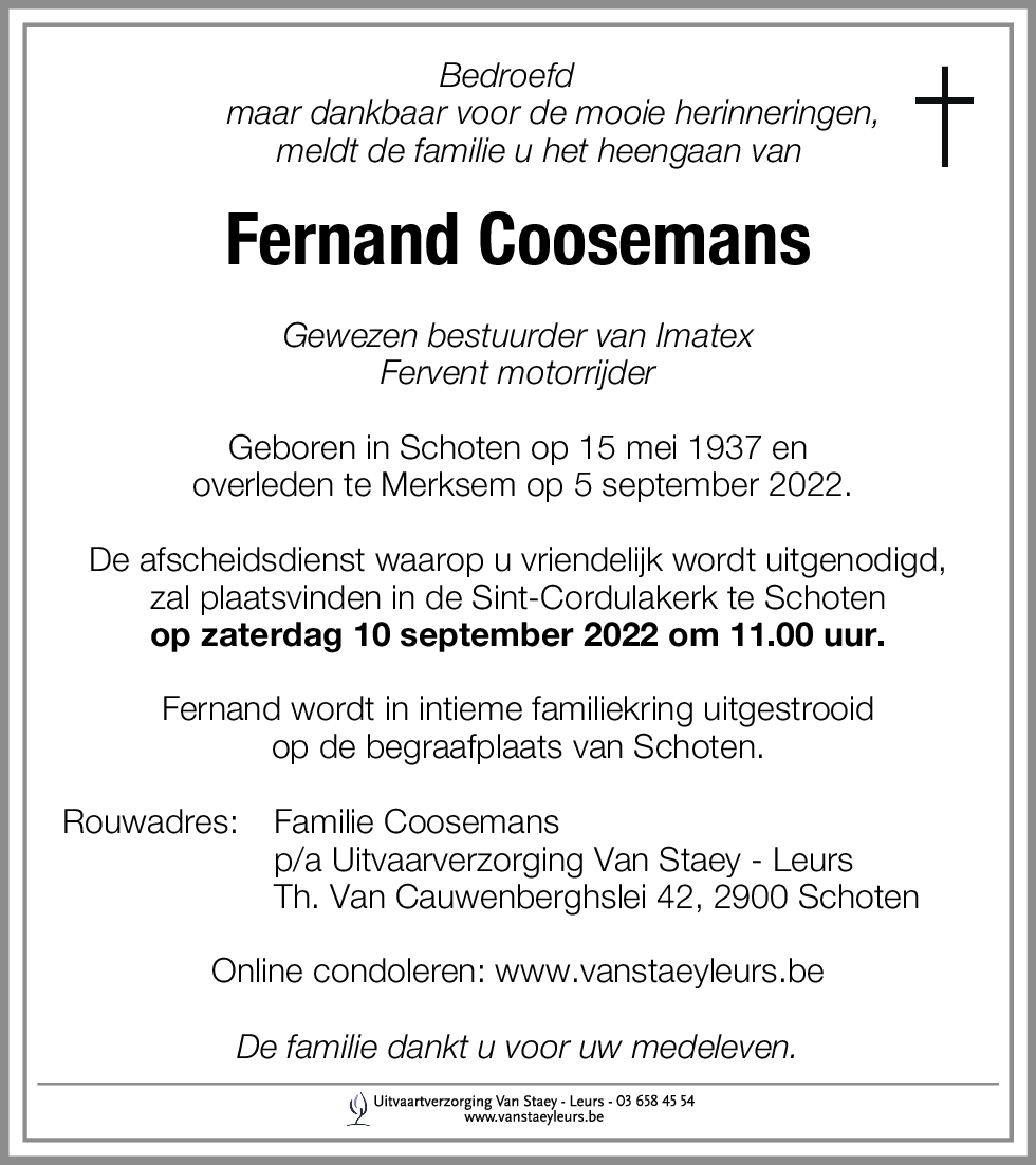 Ferdinand Coosemans